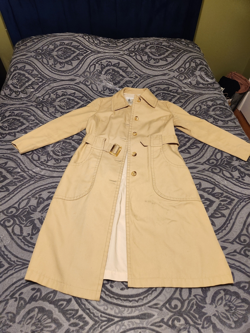 London Fog  Trench Coat with Belt